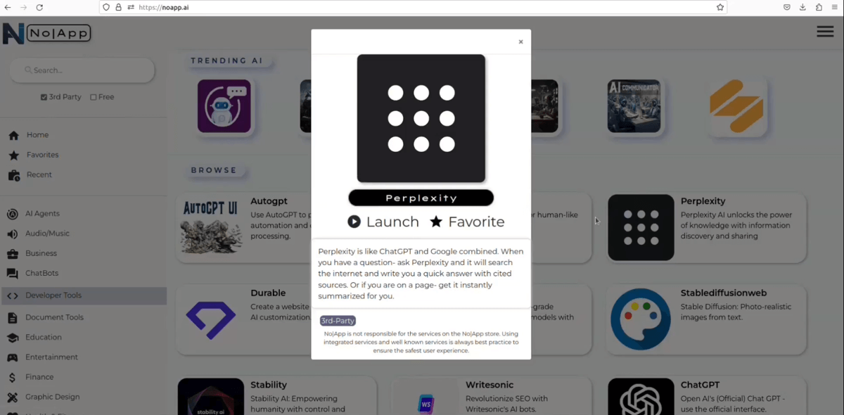 Featured & Trending AI Apps