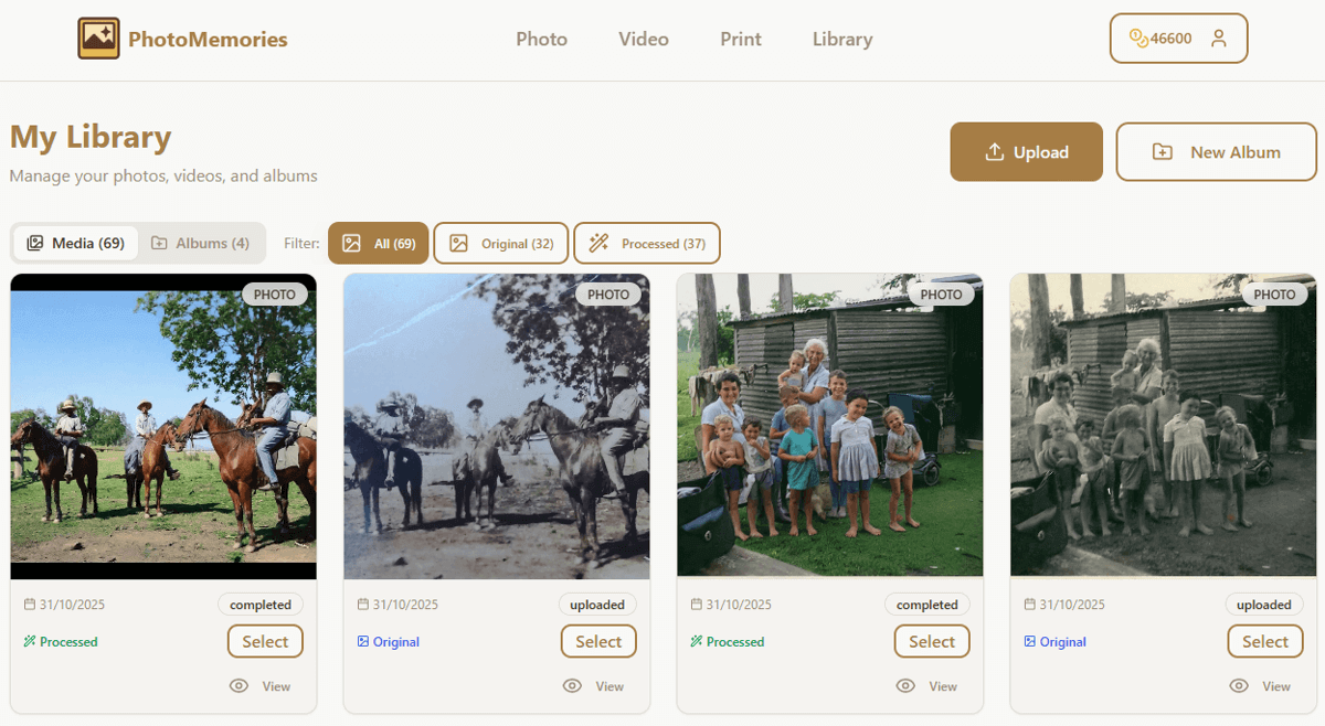 Personal Media Library